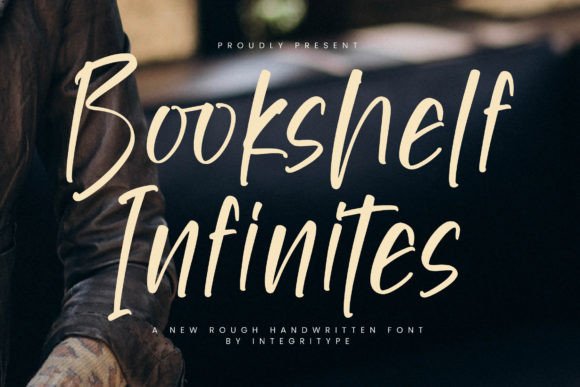 Bookshelf Infinites: A Premium Handwritten Font