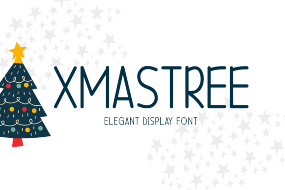 Bringing Holiday Warmth to Design with the Xmastree Display Font