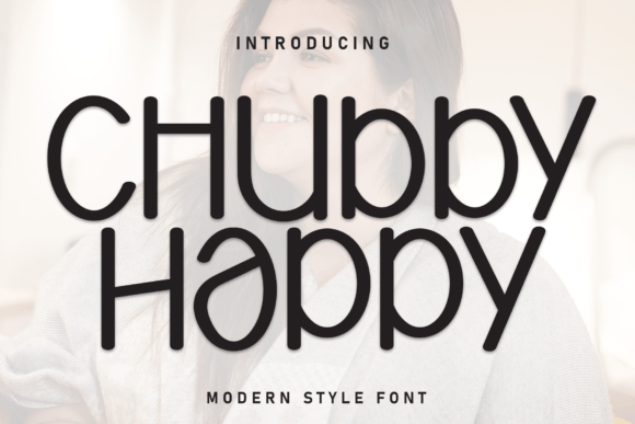 Chubby Happy: A Playful Handwritten Display Font