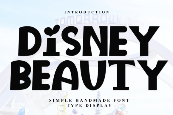 Disney Beauty: A Sweet Handwritten Font for Natural Designs