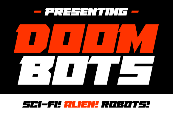 Doombots: The Cyberpunk Typography Revolution