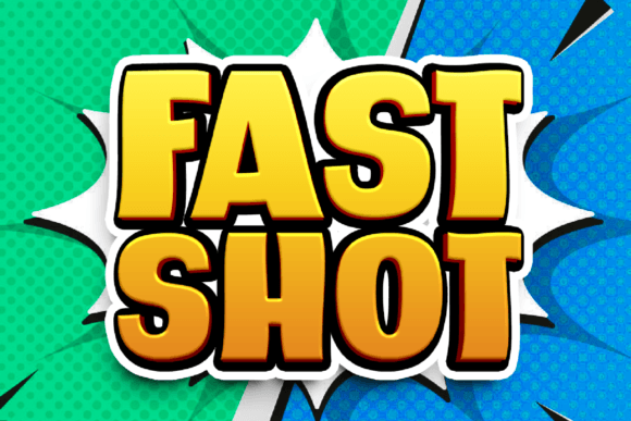 Fast Shot: A Bold Comic Font for Impactful Design