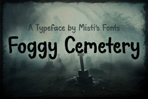 Foggy Cemetery: A Practical Evaluation of a Gothic Display Typeface