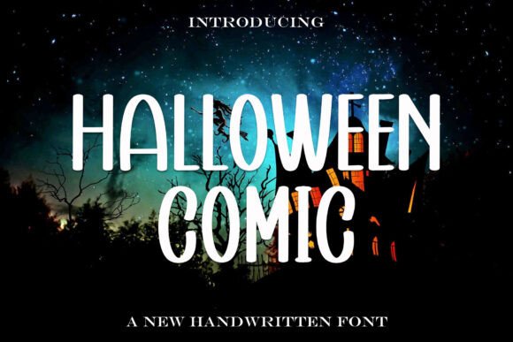 Halloween Comic: A Festive Typeface for Your Holiday Designs