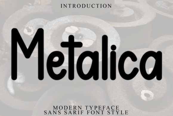 Metalica: A Distinctive Font for Modern Design Workflows