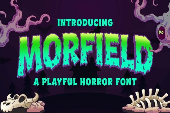 Morfield: A Strategic Playful Horror Font for Professional Branding