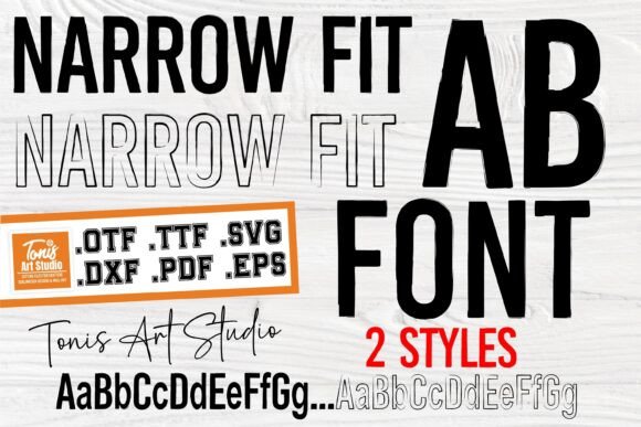 Narrow Fit: The Sleek Typeface for Modern, Dynamic Designs