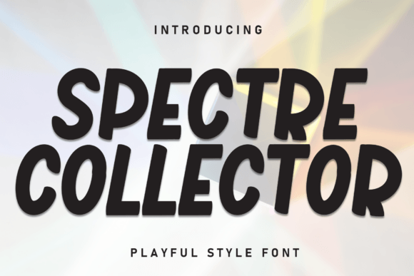 Spectre Collector: A Bold Display Font for Impact
