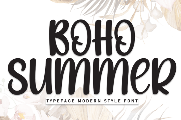 Strategic Typography: Leveraging Boho Summer for Authentic Brand Communication