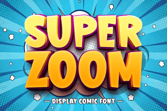 Super Zoom: Elevating Brand Identity with Whimsical Typography