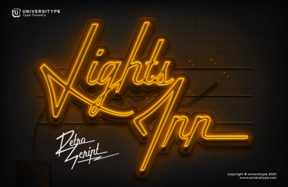 UT Lights Inn: A Modern Typeface for Refined Design