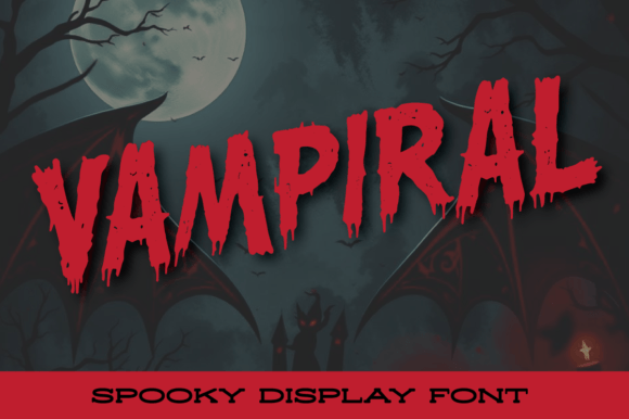 Vampiral: The Definitive Gothic Typeface for Hauntingly Dramatic Designs